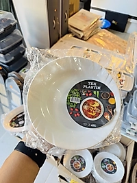 TEK PLASTİK 12 li TABAK